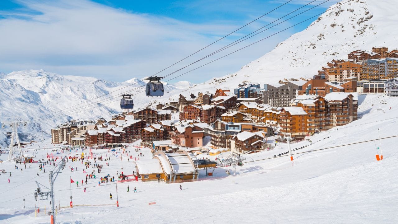 staton de ski